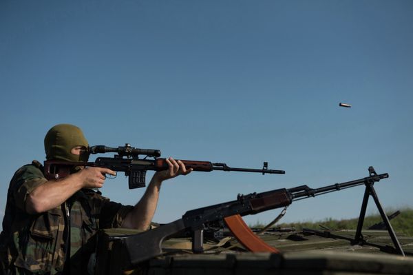 Ополченец батальона Русь