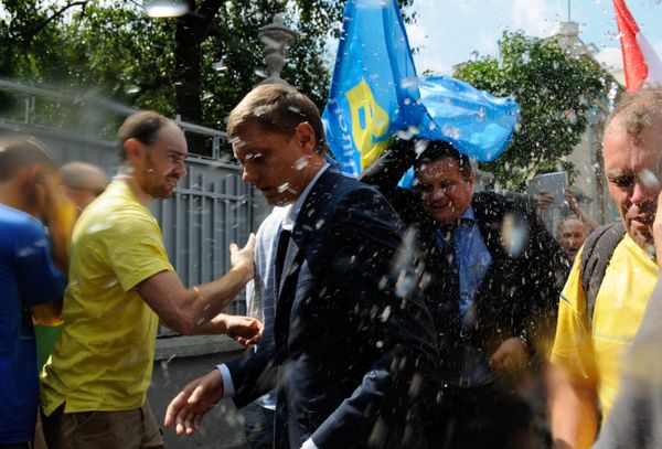Митинг у здания Верховной Рады в Киеве