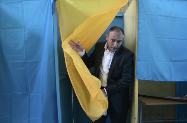 Голосование кандидатов в президенты Украины