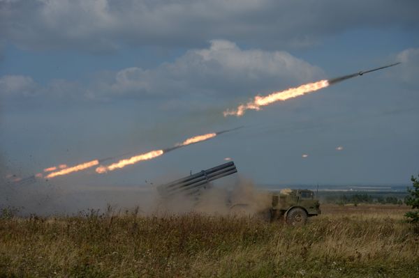 Военные учения на полигоне Чебаркуль Военные учения на полигоне Чебаркуль