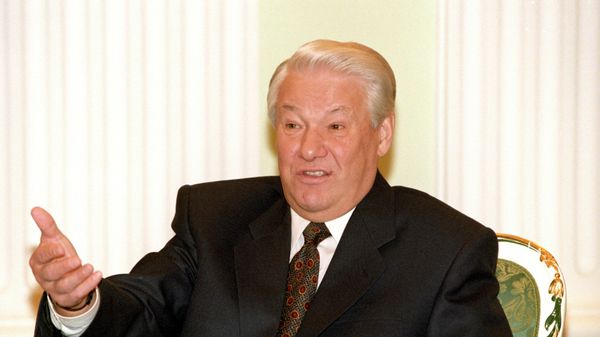 Президент РФ Борис Николаевич Ельцин