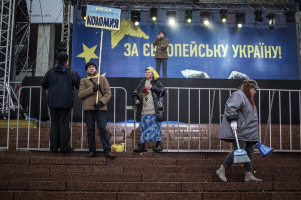Палаточный лагерь сторонников евроинтеграции Украины Палаточный лагерь сторонников евроинтеграции Украины