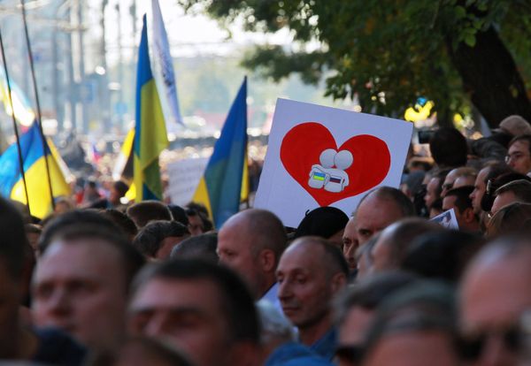 Акция оппозиции Марш мира Акция оппозиции Марш мира