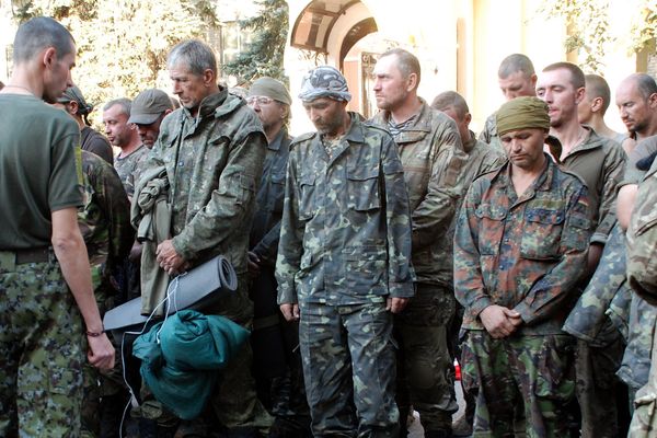 Украинские военные вышли из окружения под Иловайском