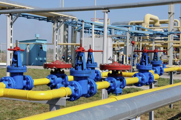 Работа Шебелинского отделения управления переработки газа