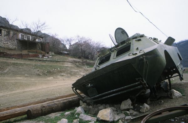 Последствия военных действий в Шуши