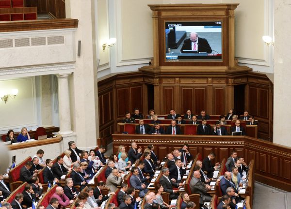 Заседание Верховной Рады Украины