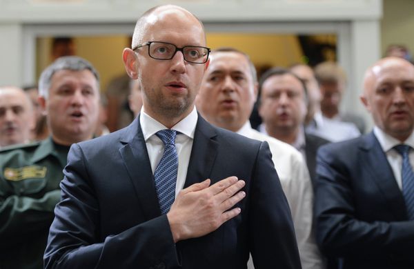 Премьер Украины А.Яценюк и спикер Рады А.Турчинов возглавили новую партию Народный фронт