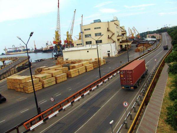 Морской порт Одессы