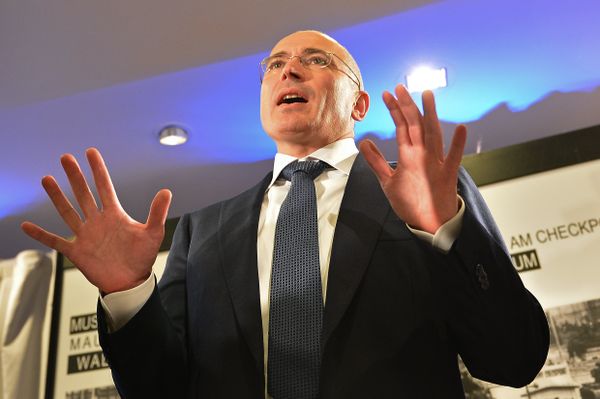 Михаил Ходорковский в Берлине