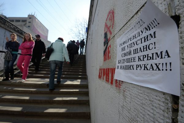 Крым накануне референдума Крым накануне референдума