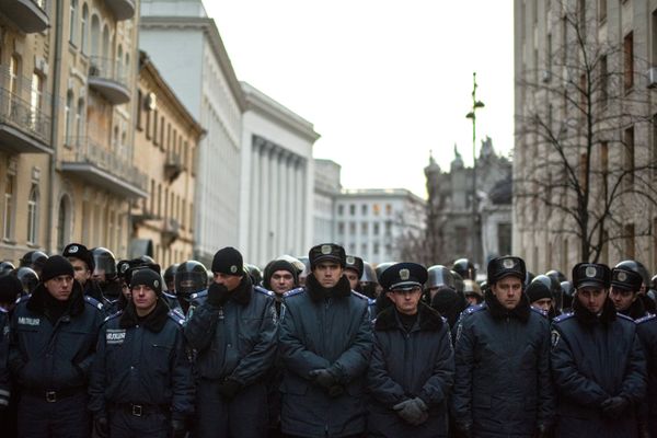 Акции сторонников евроинтеграции Украины в Киеве