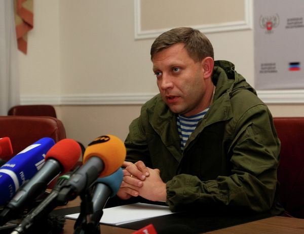 Премьер-министр ДНР Александр Захарченко опроверг слухи о своей отставке