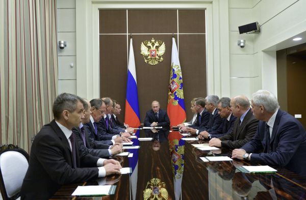 В.Путин провел заседание Совбеза РФ
