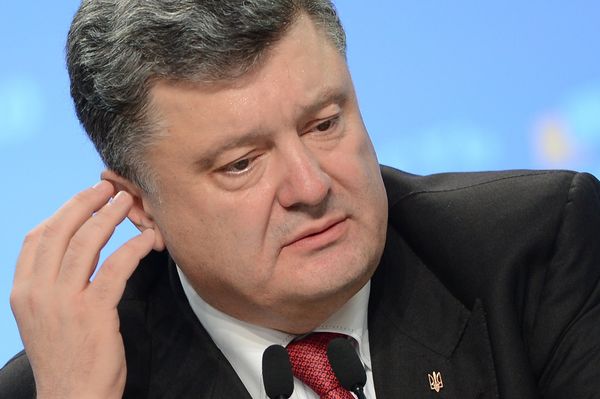 Пресс-конференция президента Украины Петра Порошенко