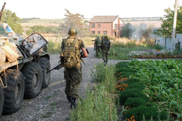 Ситуация в Иловайске Донецкой области