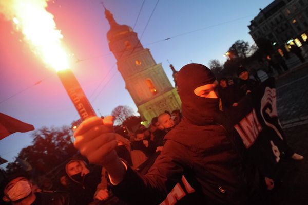 Марш националистов в Киеве