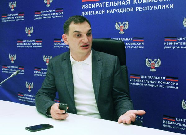 Глава ЦИК непризнанной ДНР Роман Лягин
