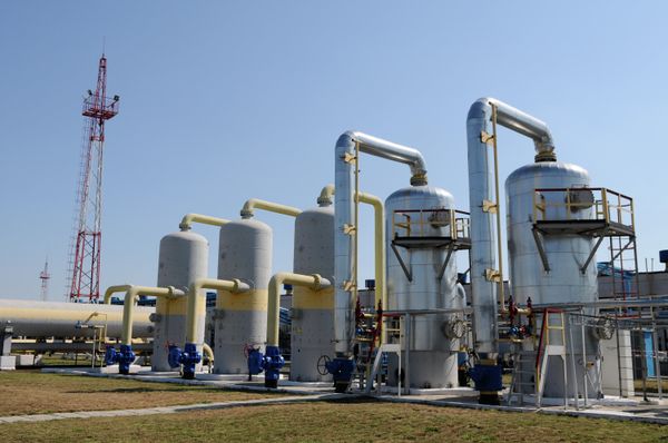 Работа Шебелинского отделения управления переработки газа