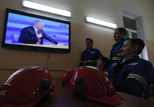 Трансляция пресс-конференции Владимира Путина Трансляция пресс-конференции Владимира Путина