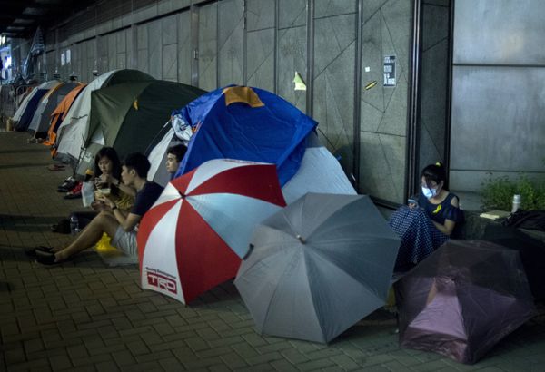 Акция протестов Occupy Central в Гонконге Акция протестов Occupy Central в Гонконге
