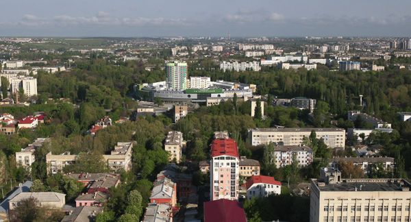 Освящение крымской земли с вертолета МЧС Освящение крымской земли с вертолета МЧС