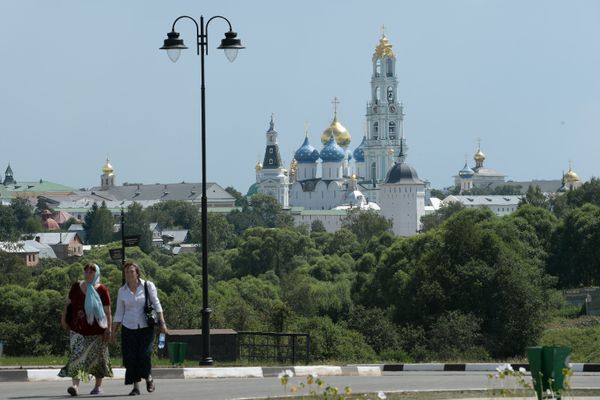 Торжества, посвященные 700-летию со дня рождения преподобного Сергия Радонежского. День второй