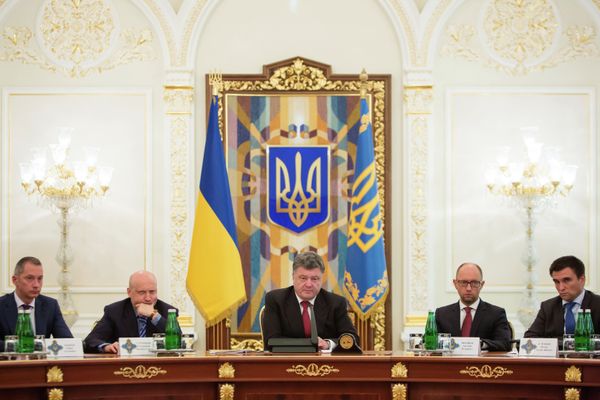 Заседание Совета национальной безопасности и обороны Украины