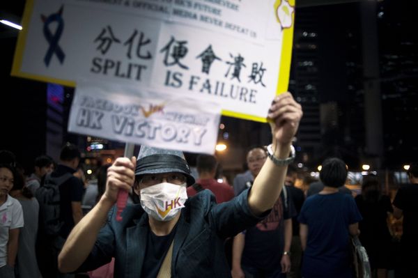 Акция протестов Occupy Central в Гонконге Акция протестов Occupy Central в Гонконге