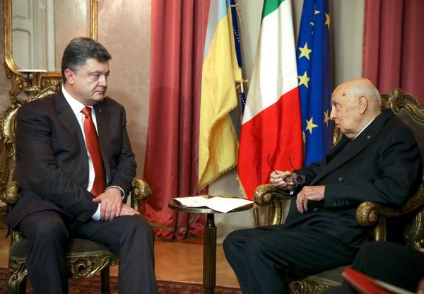 Президент Украины Петр Порошенко прибыл на саммит ASEM