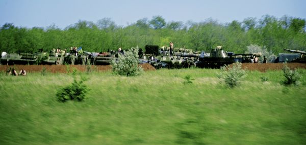Блокпосты Вооруженных сил Украины