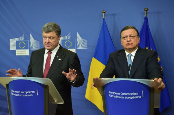 Визит президента Украины Петра Порошенко в Брюссель