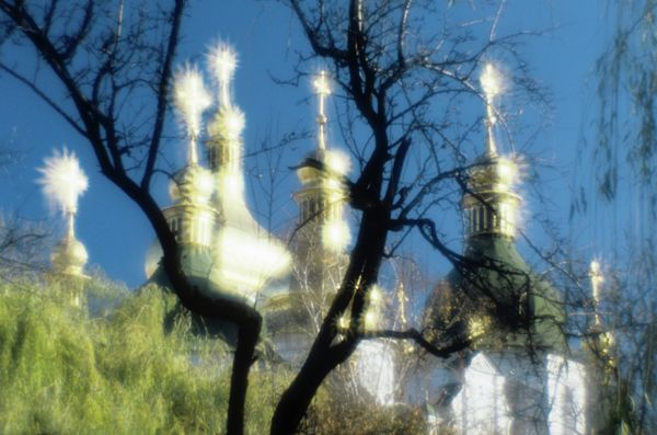 Купола Софийского собора в Киеве