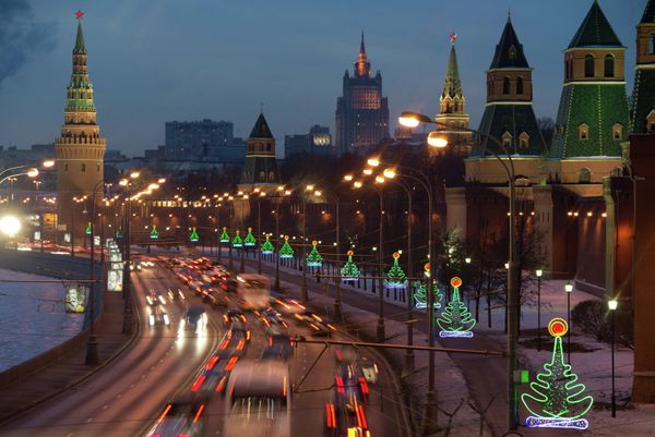 Предновогодняя Москва