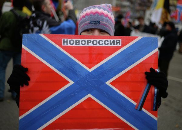 Митинг в поддержку Новороссии Битва за Донбасс III