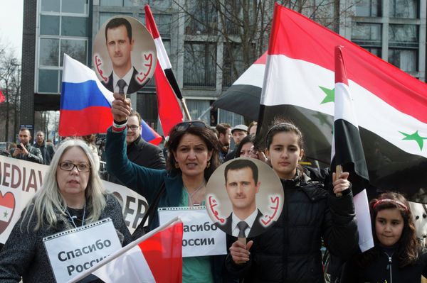 Сирийцы выразили благодарность России за поддержку режима Б.Асада