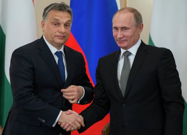 Встреча В.Путина с В.Орбаном Встреча В.Путина с В.Орбаном