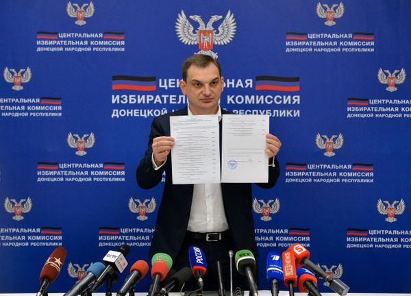 Действующий премьер-министр ДНР Александр Захарченко лидирует на выборах главы ДНР