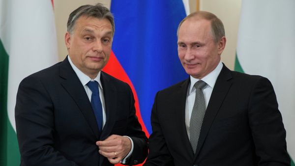 Встреча В.Путина с В.Орбаном