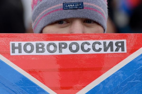 Митинг в поддержку Новороссии Битва за Донбасс III