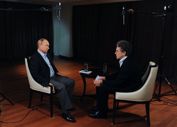 В.Путин дал интервью немецкому телеканалу ARD