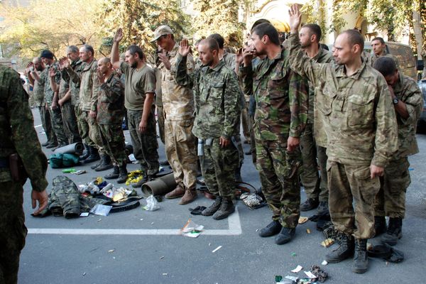 Украинские военные вышли из окружения под Иловайском