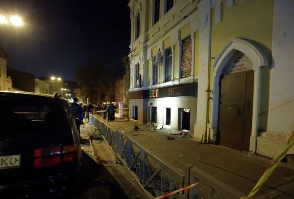 Последствия взрыва в ночном клубе Харькова Последствия взрыва в ночном клубе Харькова