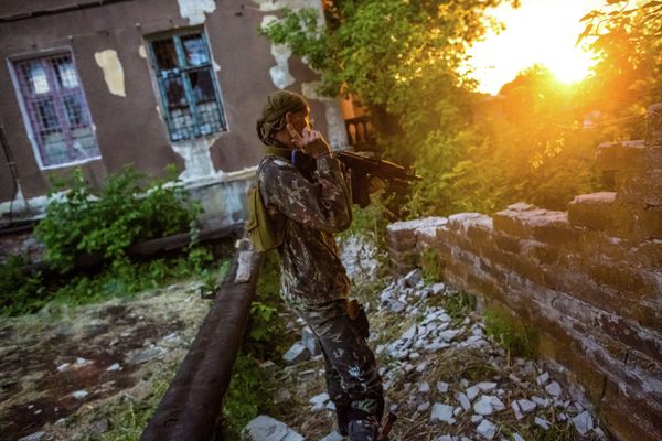 Ситуация в поселке Семеновка Донецкой области Ситуация в поселке Семеновка Донецкой области