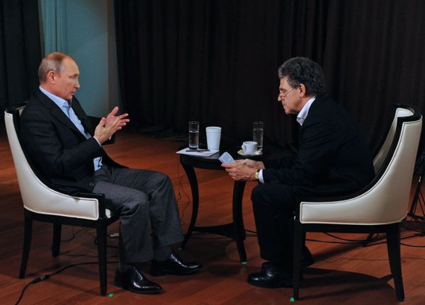 В.Путин дал интервью немецкому телеканалу ARD