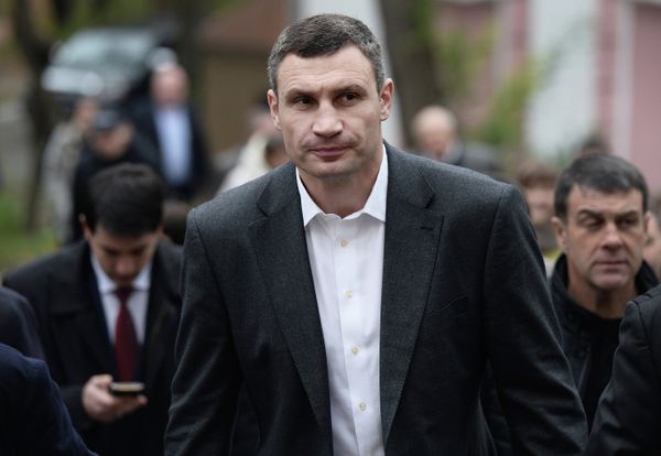 Мэр Киева В.Кличко посетил Александровскую больницу