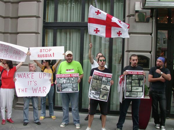 Митинг Стоп Россия! в Тбилиси