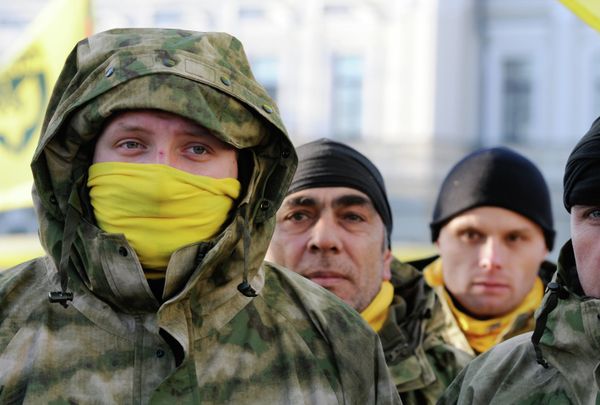 Годовщина начала событий на киевском Майдане