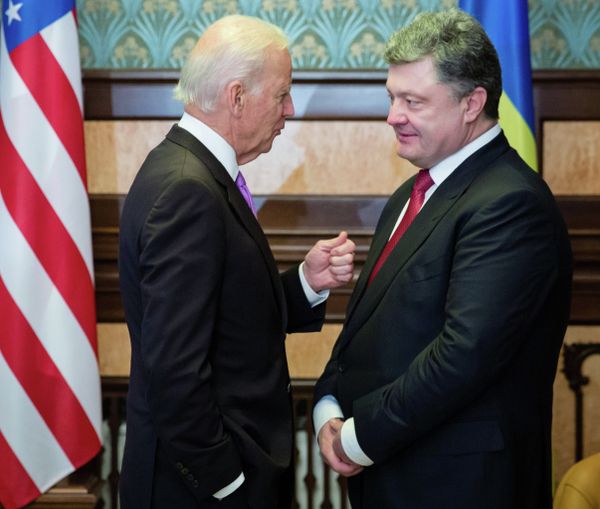 Встреча П.Порошенко и Дж.Байдена в Киеве Встреча П.Порошенко и Дж.Байдена в Киеве