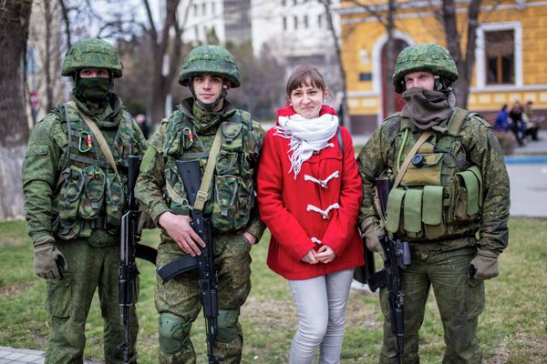 Ситуация в Симферополе Ситуация в Симферополе